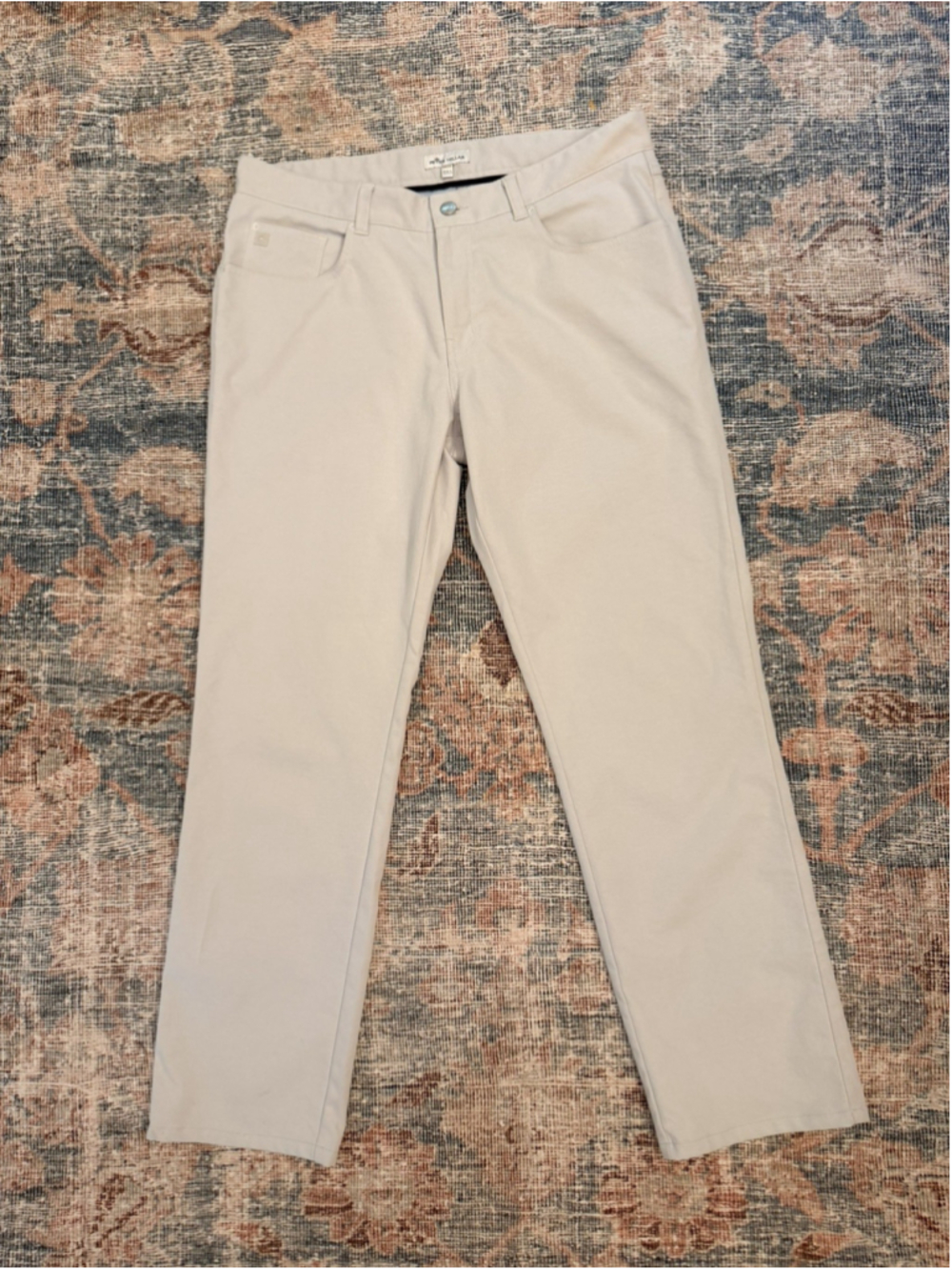 Peter Millar Men's Gray EB66 Crown Sport Performance Golf Pants 34/32 (34/29)